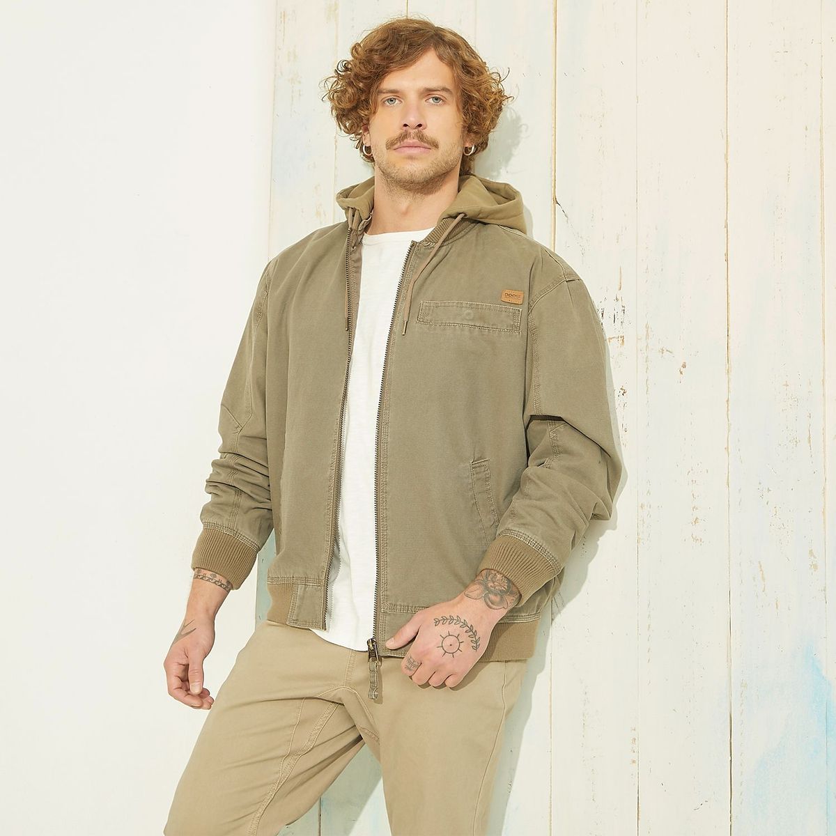 DOO AUSTRALIA - Casaca 100% Algodón Hombre Doo Australia