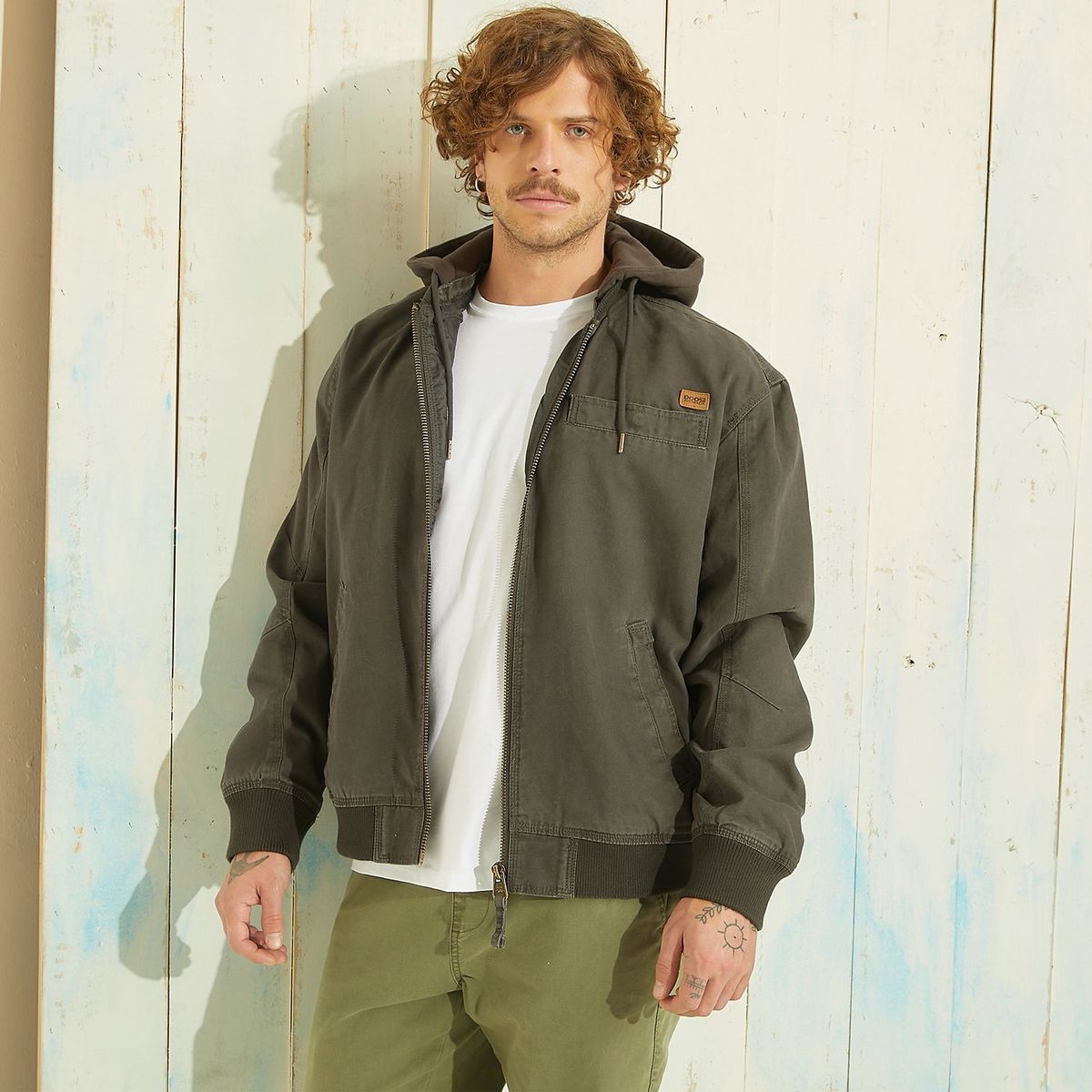 DOO AUSTRALIA - Casaca 100% Algodón Hombre Doo Australia