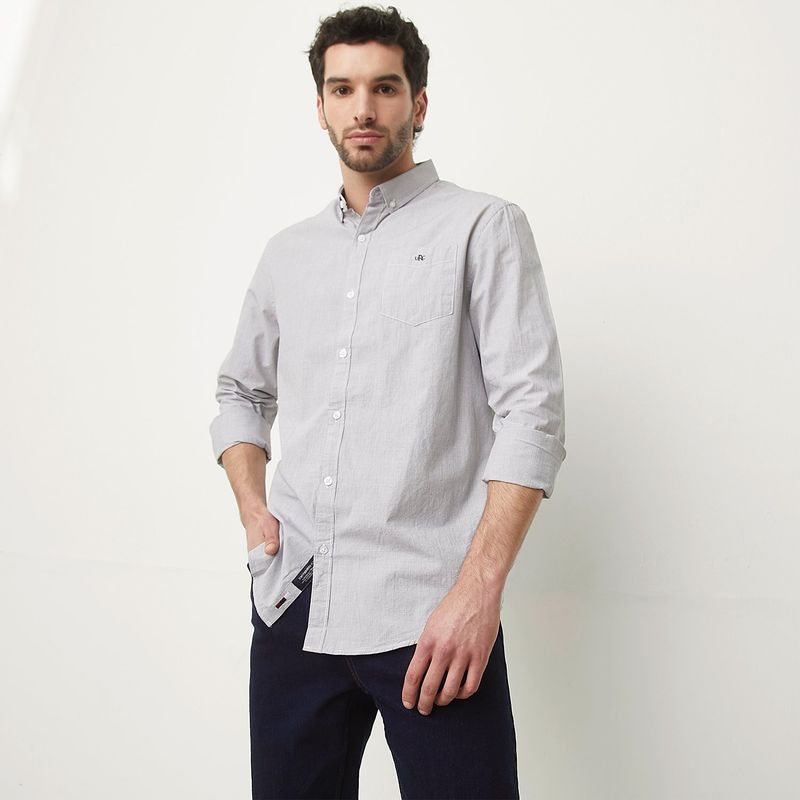 UNIVERSITY CLUB - Camisa 100% Algodón Hombre University Club