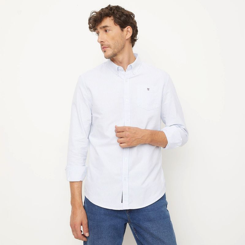 UNIVERSITY CLUB - Camisa 100% Algodón Hombre University Club