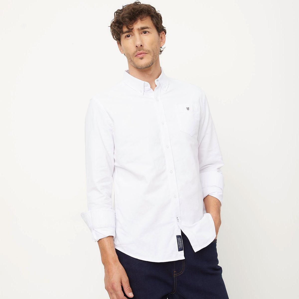 UNIVERSITY CLUB - Camisa 100% Algodón Hombre University Club