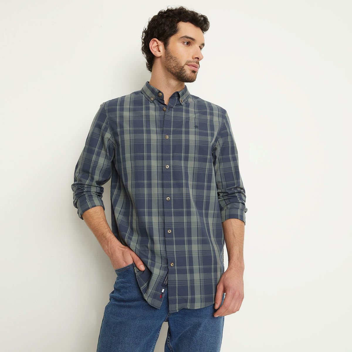 UNIVERSITY CLUB - Camisa University Club Manga Larga