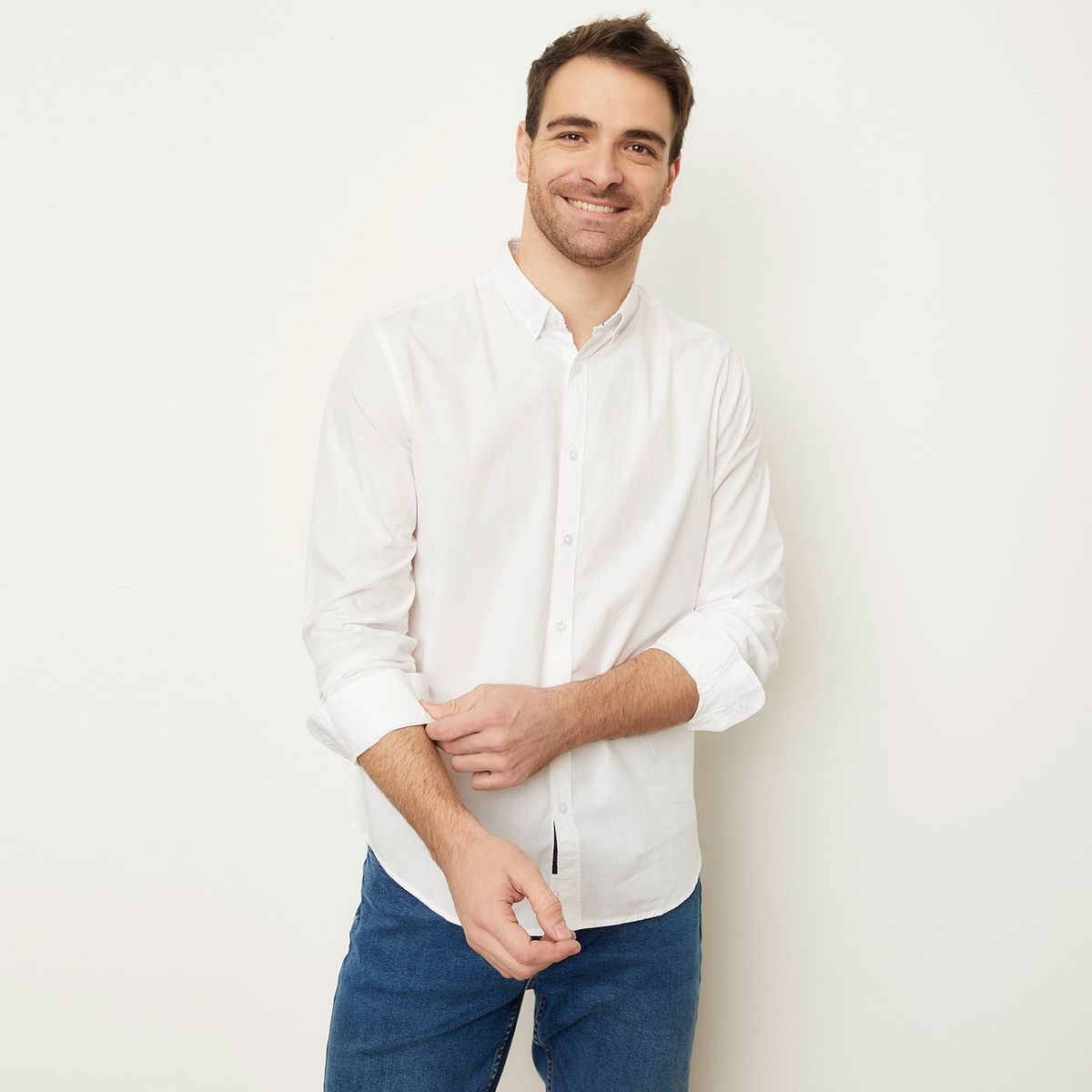 UNIVERSITY CLUB - Camisa 100% Algodón Hombre University Club