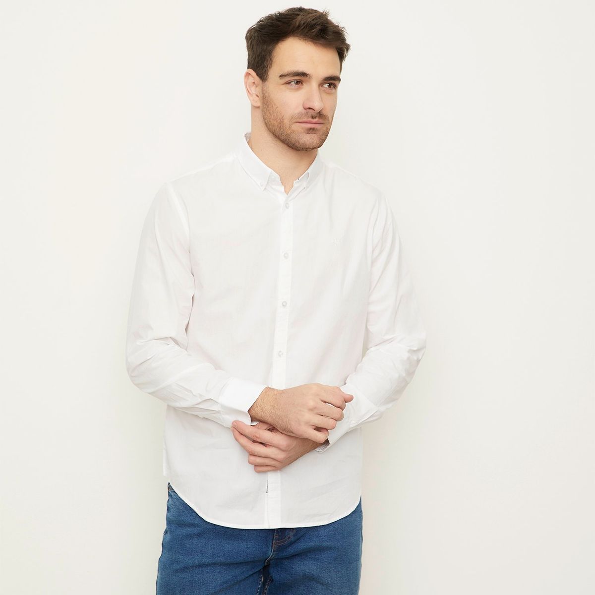 UNIVERSITY CLUB - Camisa 100% Algodón Hombre University Club