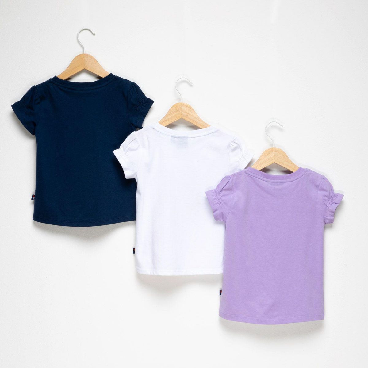 MINNIE - Polo Niña Pack X3 Manga Corta Algodón Minnie