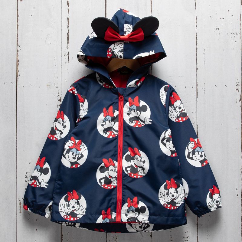MINNIE - Casaca Cortaviento Niña Algodón Minnie