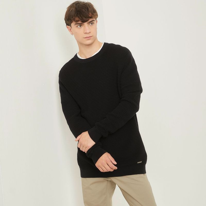 BEARCLIFF - Chompa 100% Algodón Hombre Bearcliff