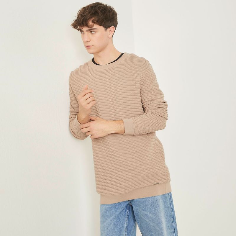 BEARCLIFF - Chompa 100% Algodón Hombre Bearcliff