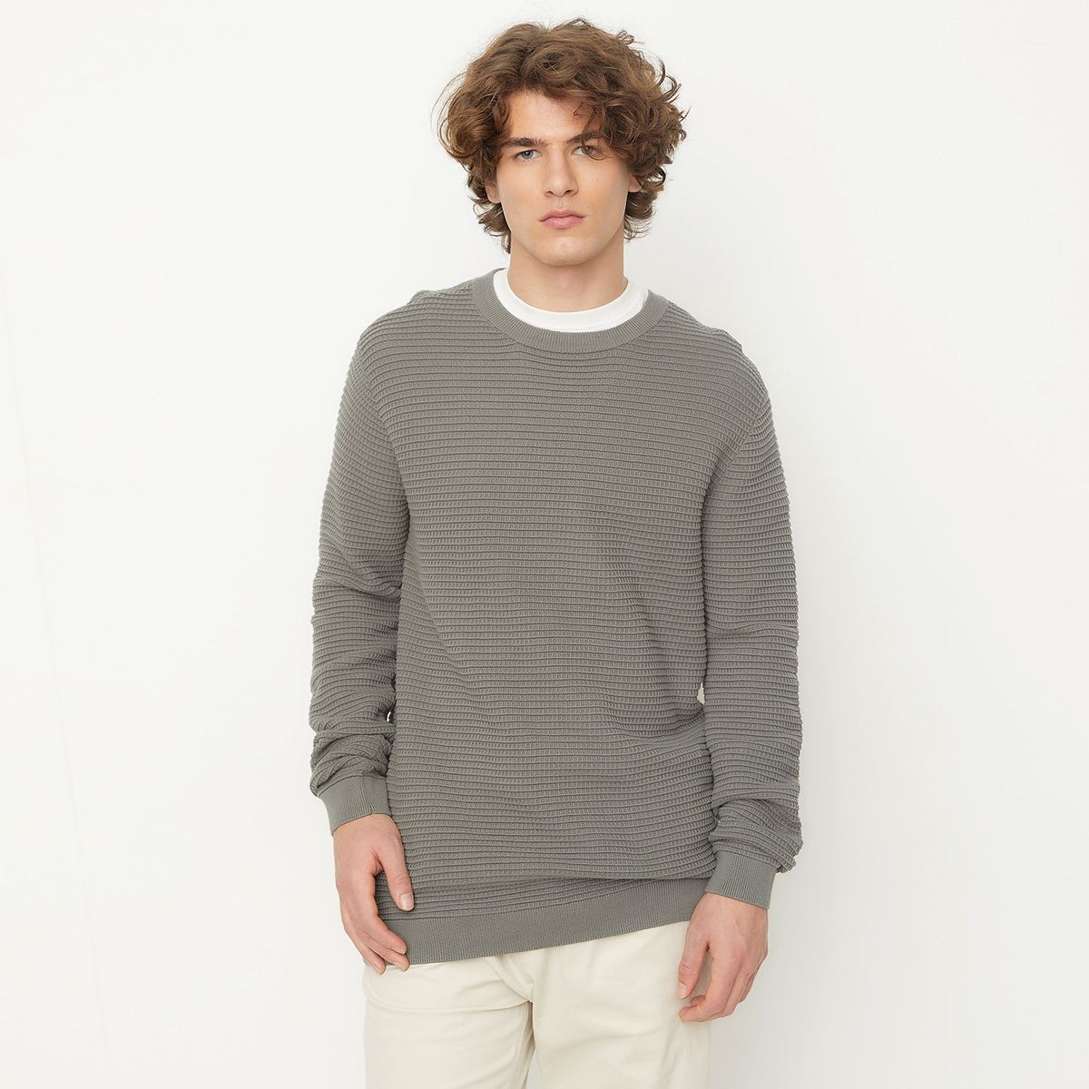 BEARCLIFF - Chompa 100% Algodón Hombre Bearcliff