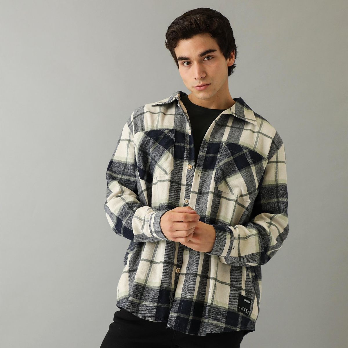 BEARCLIFF - Casaca 100% Algodón Hombre Bearcliff