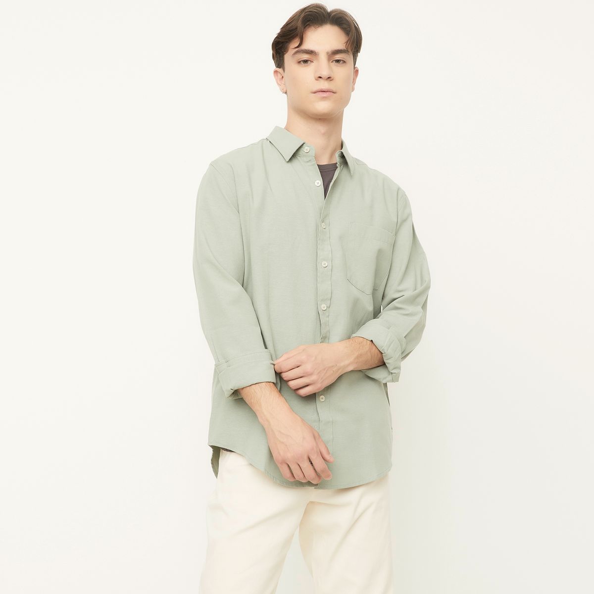 BEARCLIFF - Camisa Algodón Hombre Bearcliff