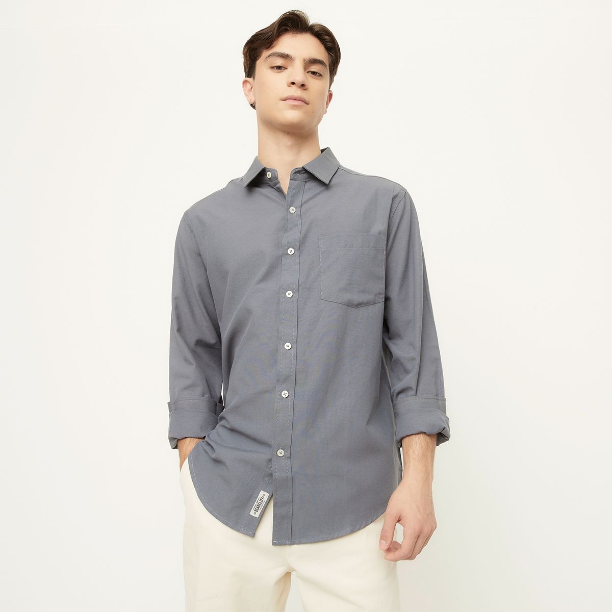 BEARCLIFF - Camisa Algodón Hombre Bearcliff