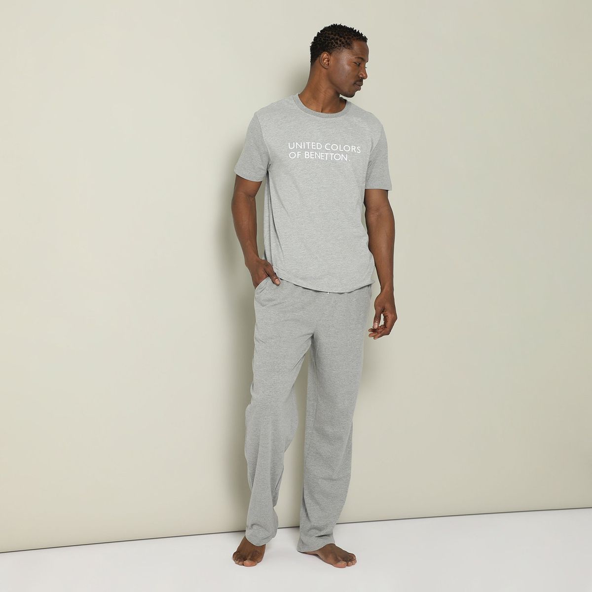 BENETTON - Pijama Algodón Hombre Benetton