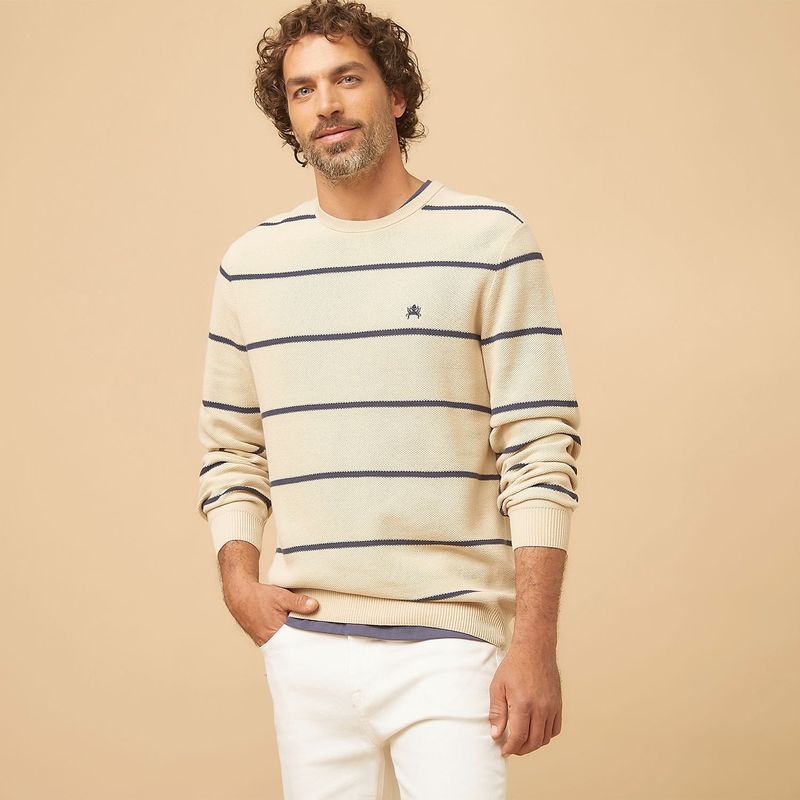 CASCAIS - Chompa 100% Algodón Hombre Cascais.