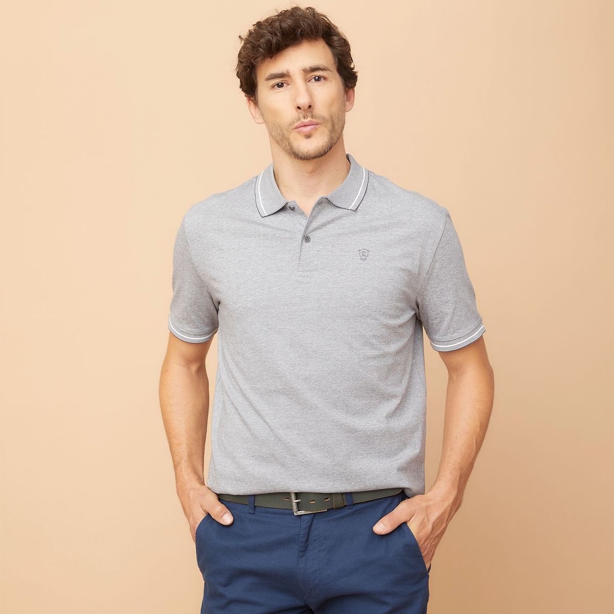 CHRISTIAN LACROIX - Polo 100% Algodón Hombre Christian Lacroix