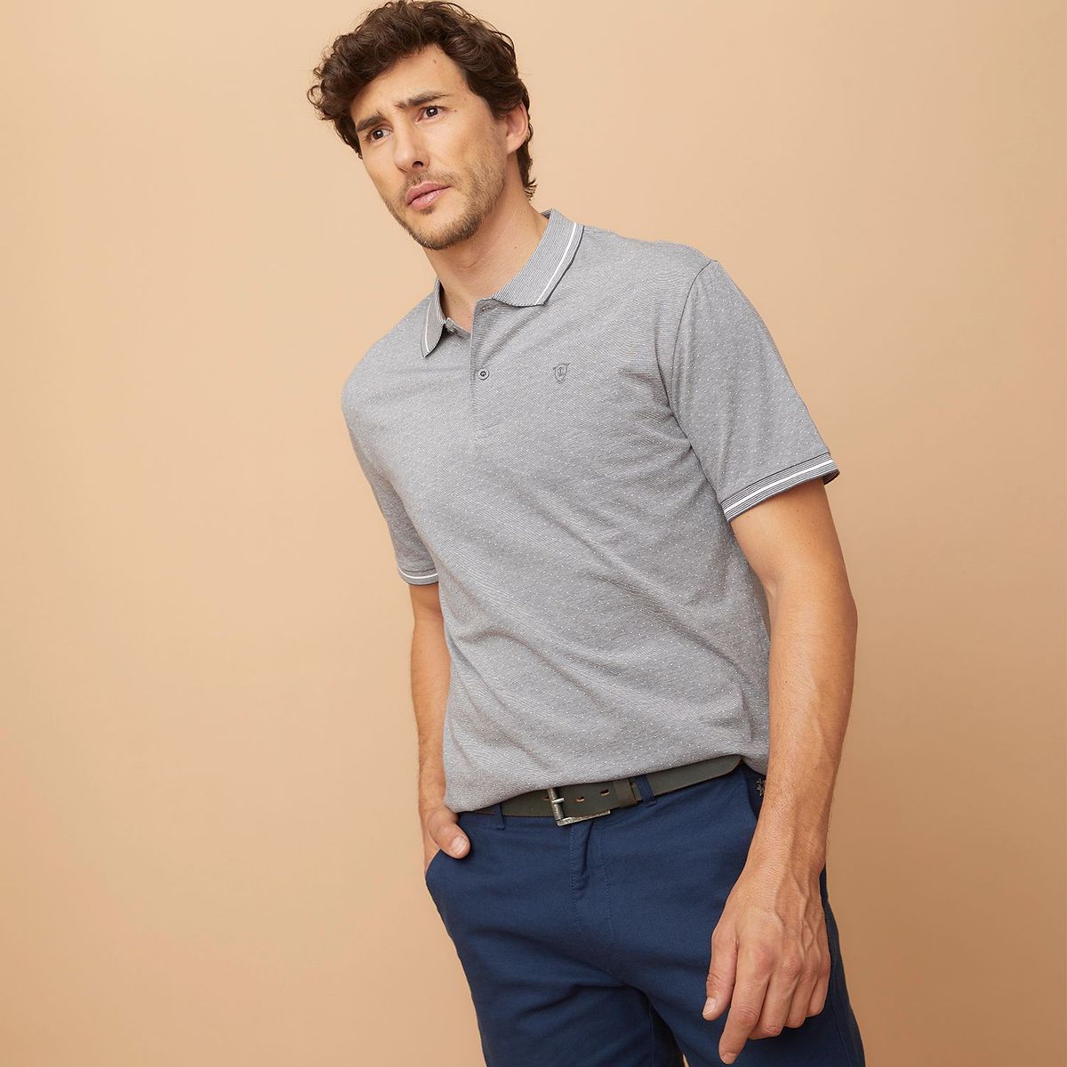 CHRISTIAN LACROIX - Polo 100% Algodón Hombre Christian Lacroix