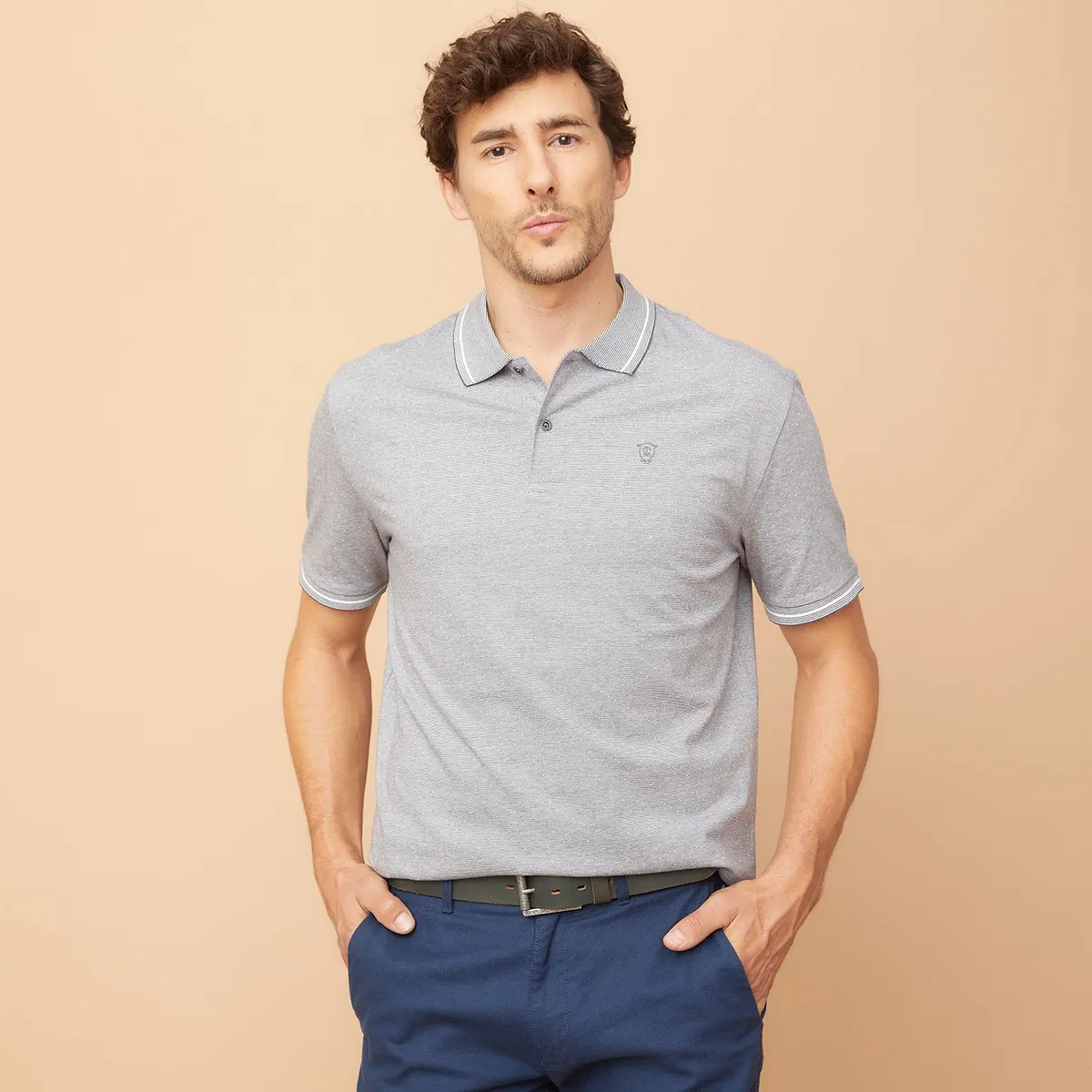 CHRISTIAN LACROIX - Polo 100% Algodón Hombre Christian Lacroix