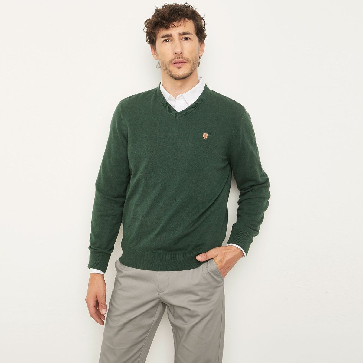 CHRISTIAN LACROIX - Chompa 100% Algodón Hombre Christian Lacroix