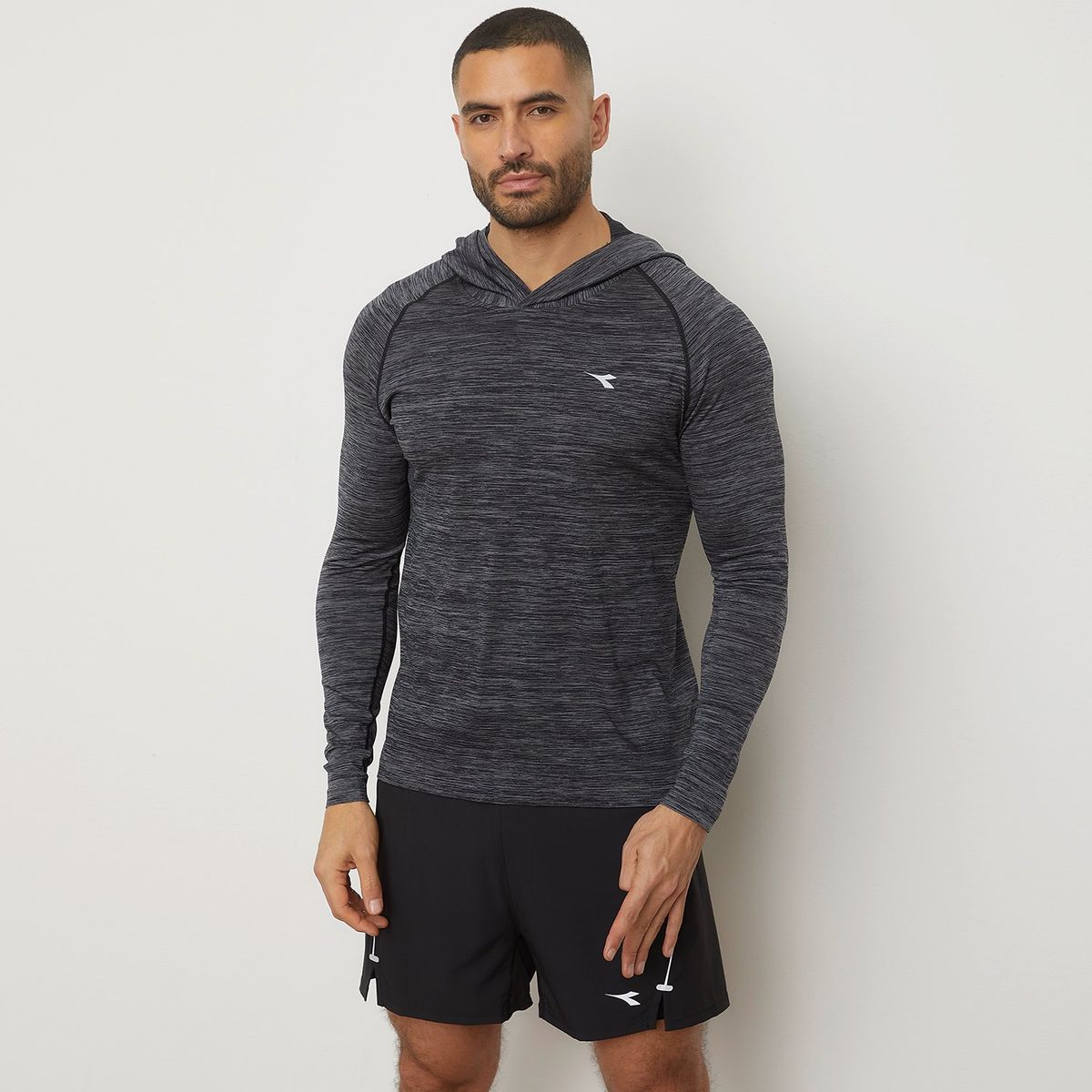 DIADORA - Polo Manga Larga Deportivo Hombre Diadora