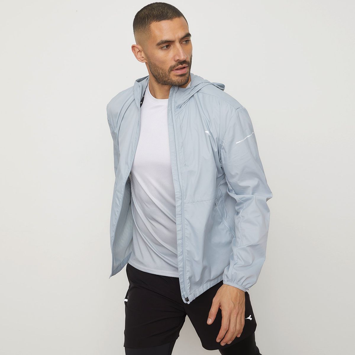 DIADORA - Casaca Cortaviento Deportivo Hombre Diadora