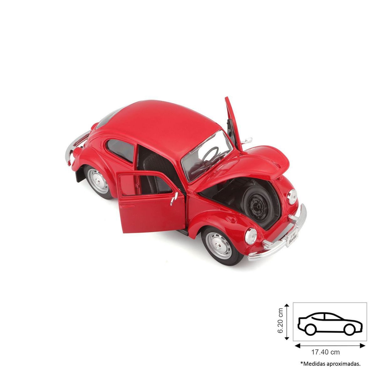 MAISTO - Juguete Auto Coleccionable Volkswagen Beetle Maisto