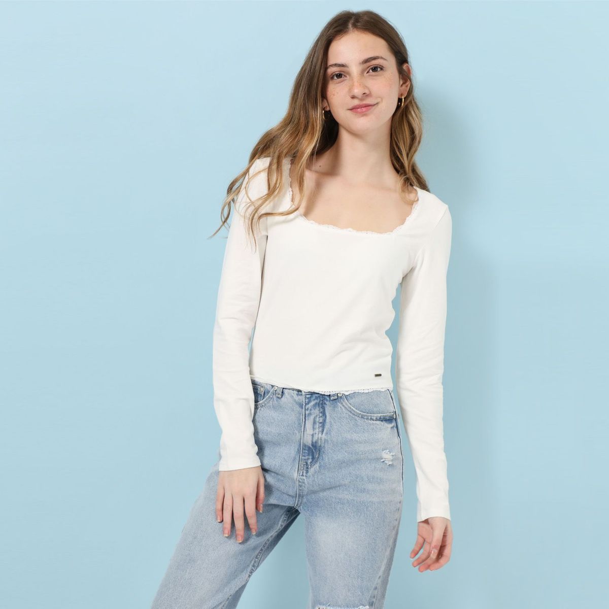 AMERICAN ABBEY - Polo Algodón Mujer American Abbey