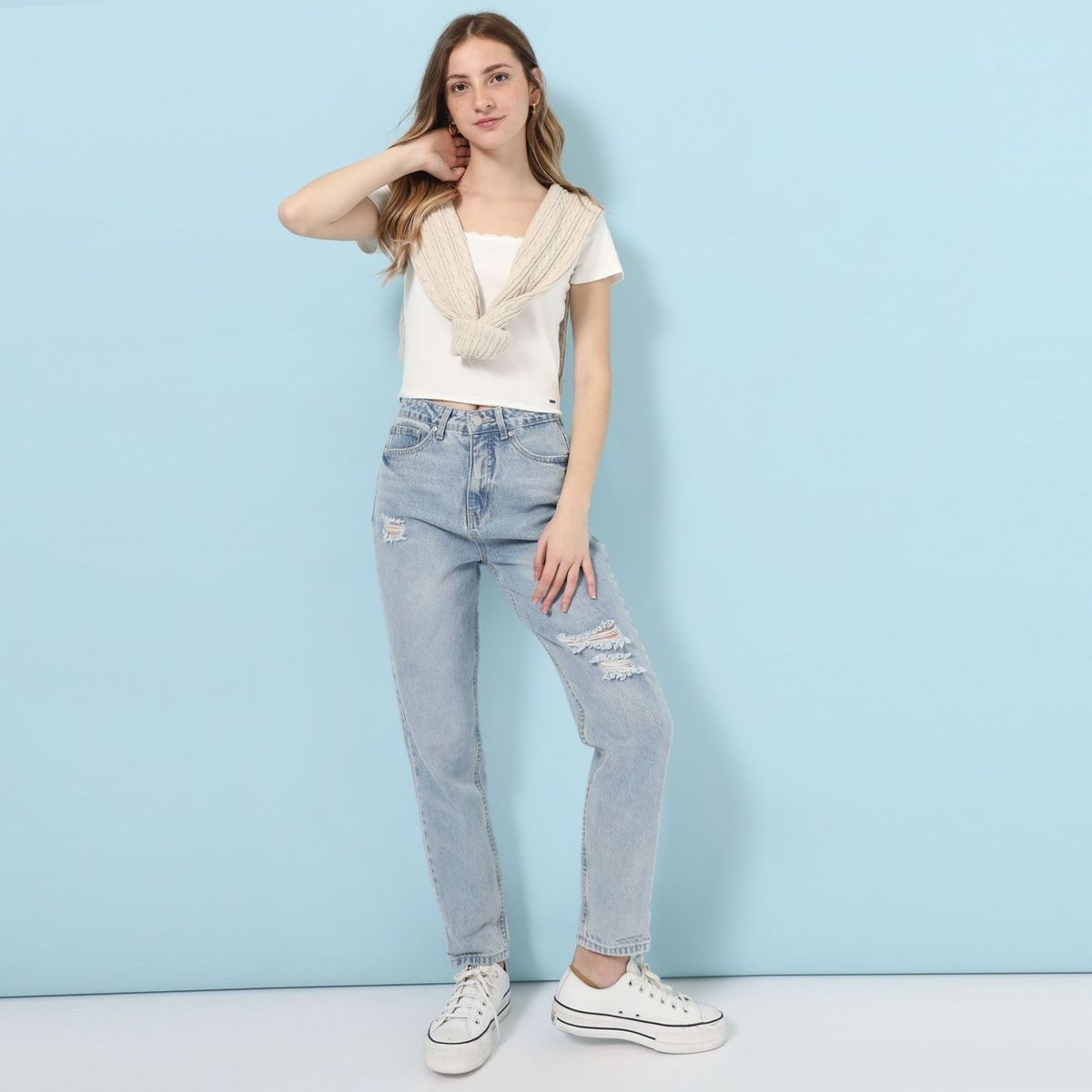 AMERICAN ABBEY - Polo Algodón Mujer American Abbey