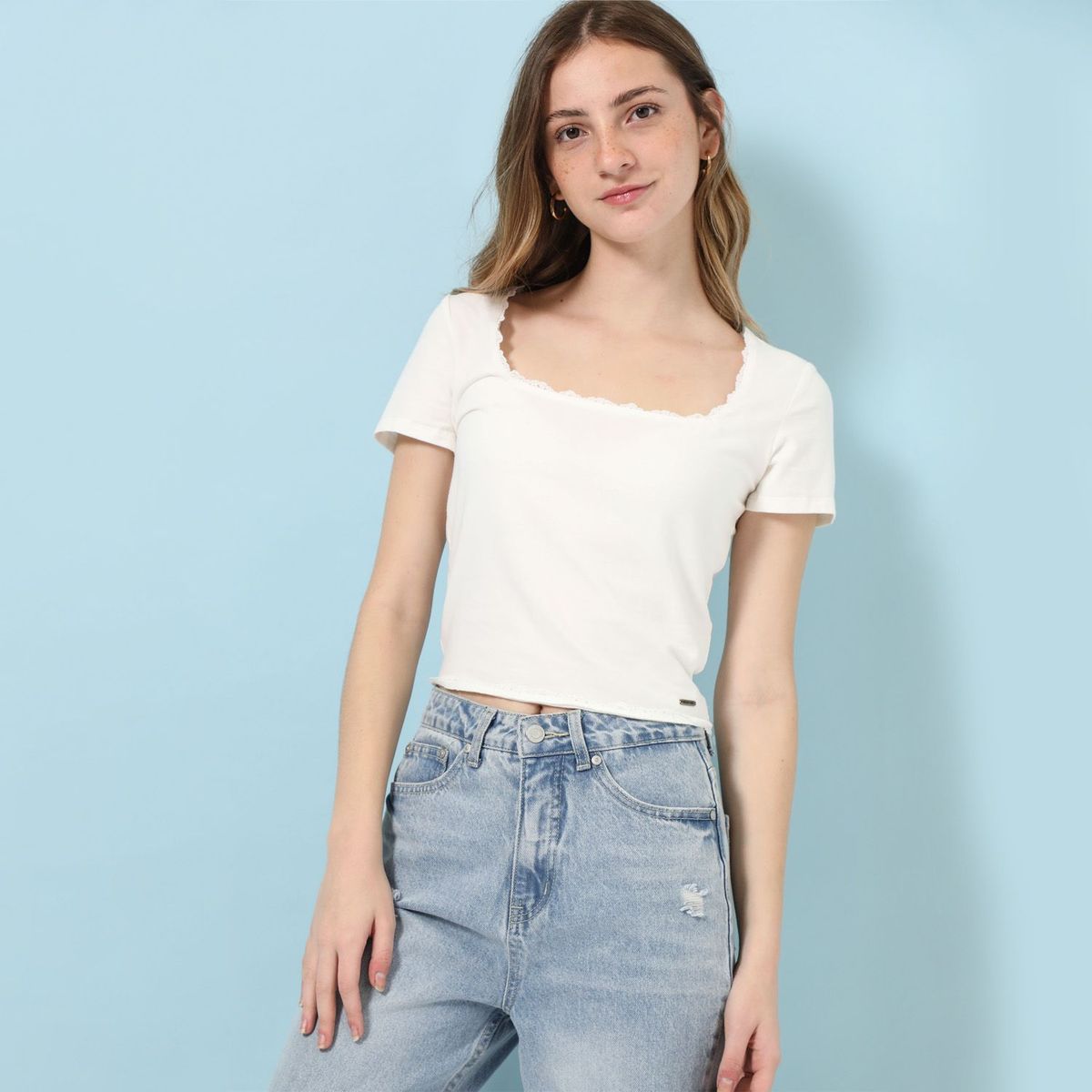 AMERICAN ABBEY - Polo Algodón Mujer American Abbey