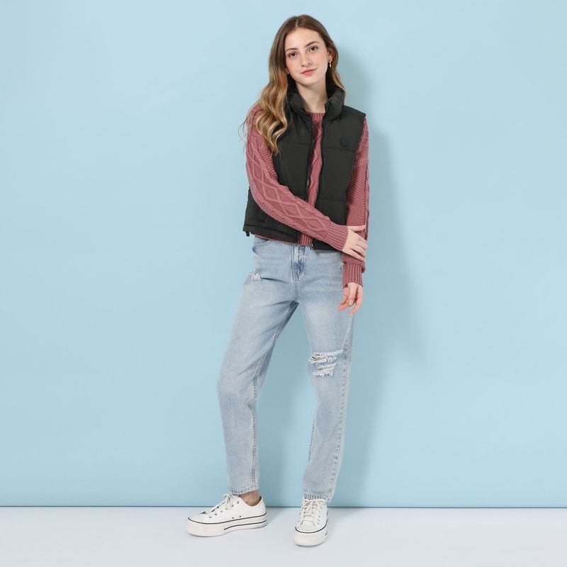 AMERICAN ABBEY - Chaleco Casual Mujer American Abbey