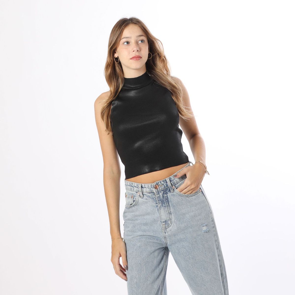 SYBILLA - Polo Casual Mujer Sybilla