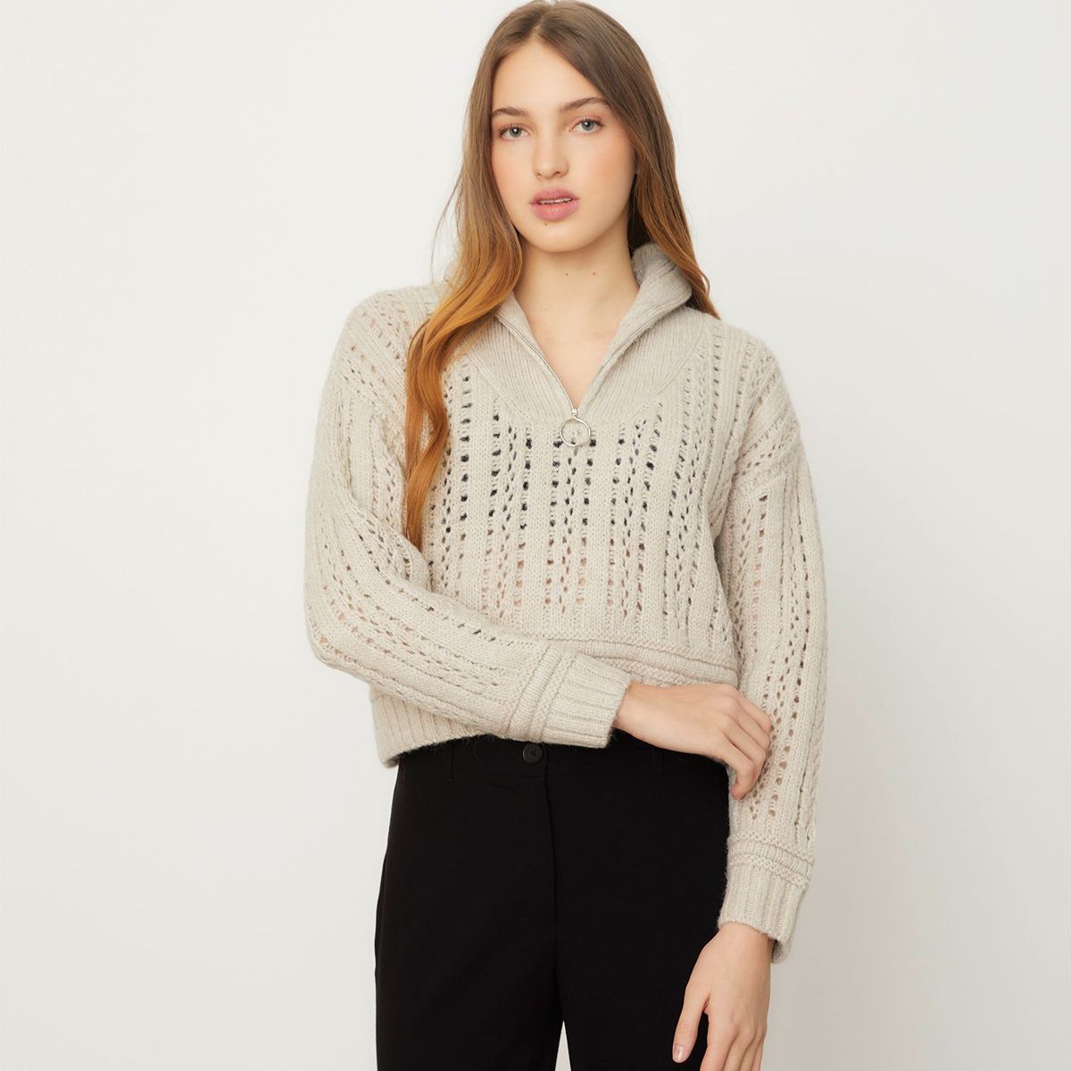 SYBILLA - Chompa Casual Mujer Sybilla