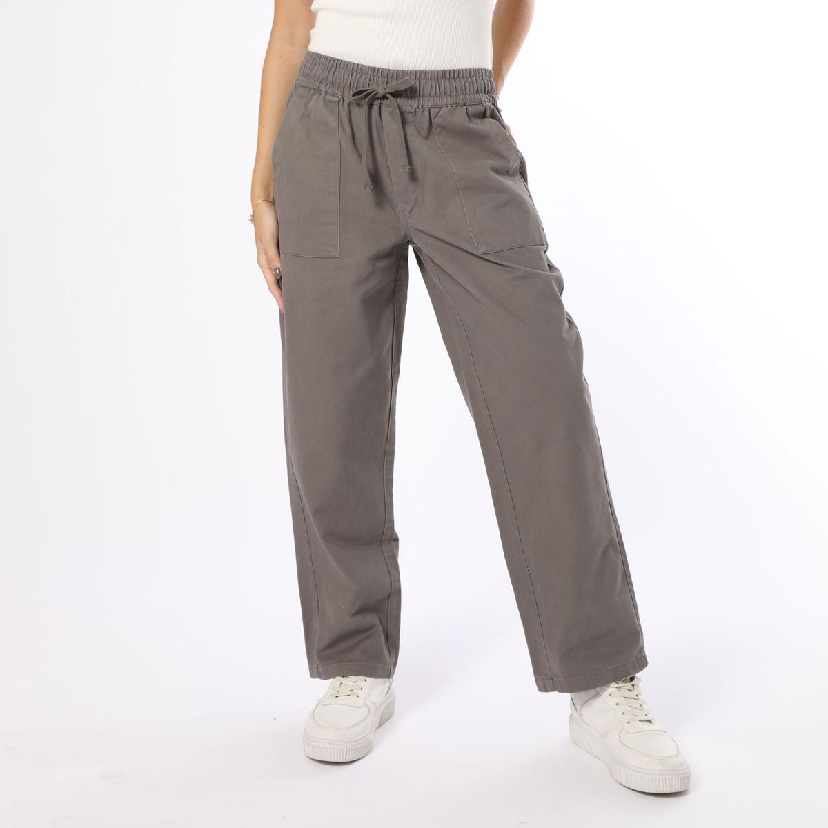 SYBILLA - Pantalón 100% Algodón Mujer Sybilla