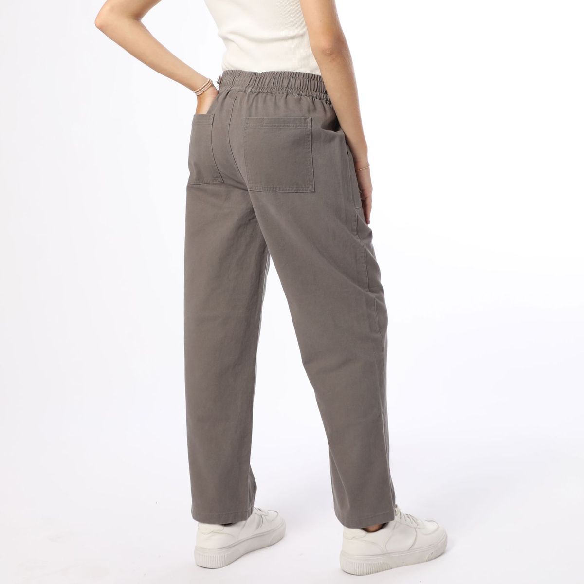 SYBILLA - Pantalón 100% Algodón Mujer Sybilla