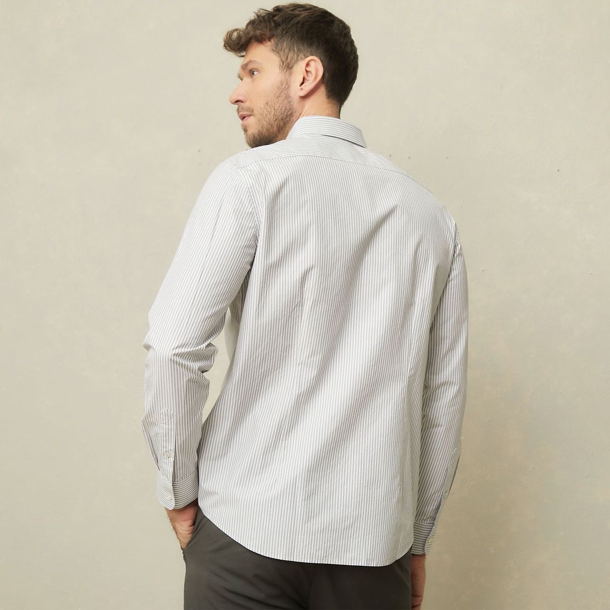 WOLF&HANK - Camisa 100% Algodón Hombre Wolf&hank