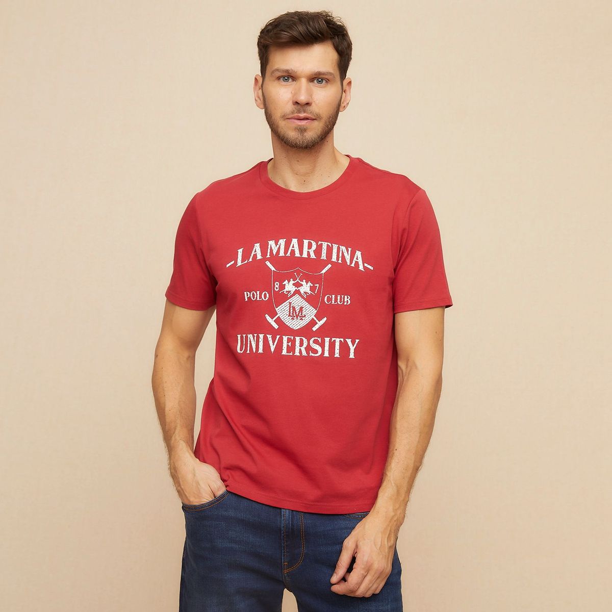 LA MARTINA - Polo 100% Algodón Hombre La Martina