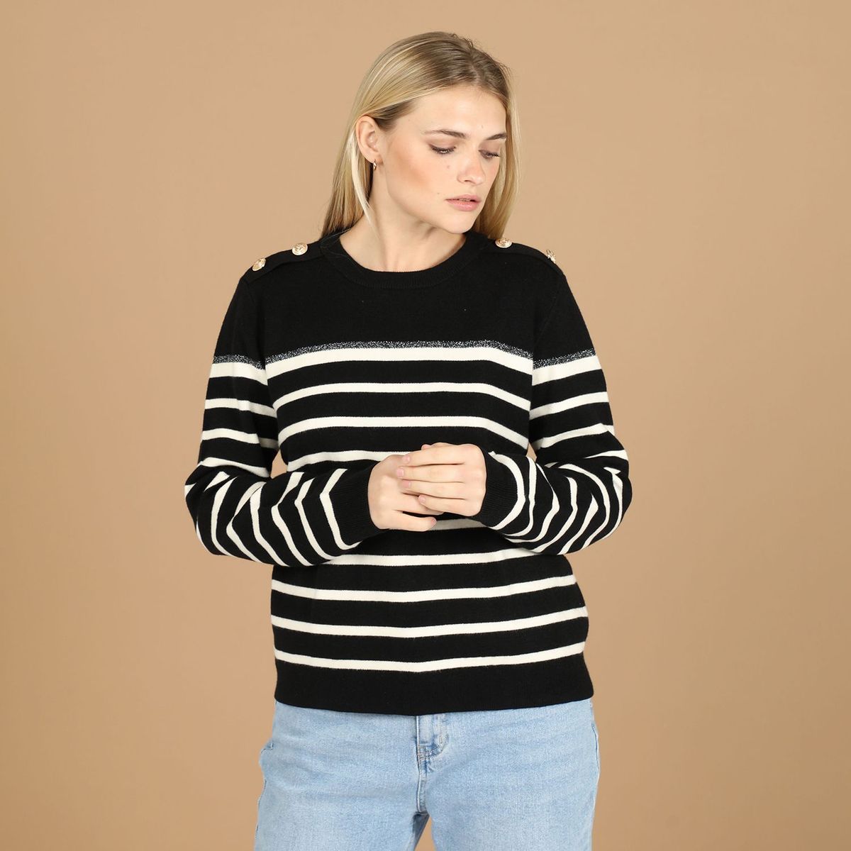 ELLE - Chompa Casual Mujer Elle