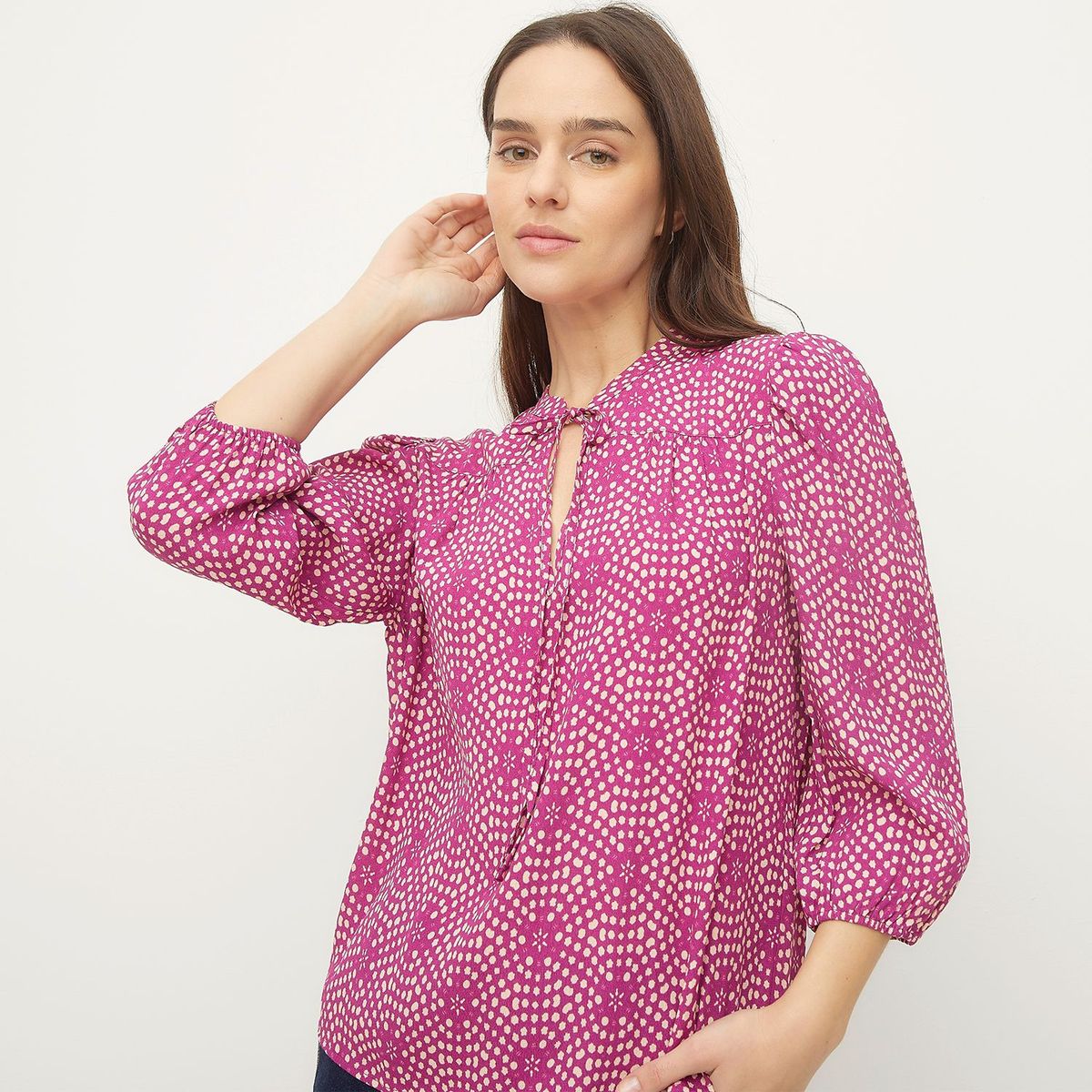 ELLE - Blusa Casual Mujer Elle
