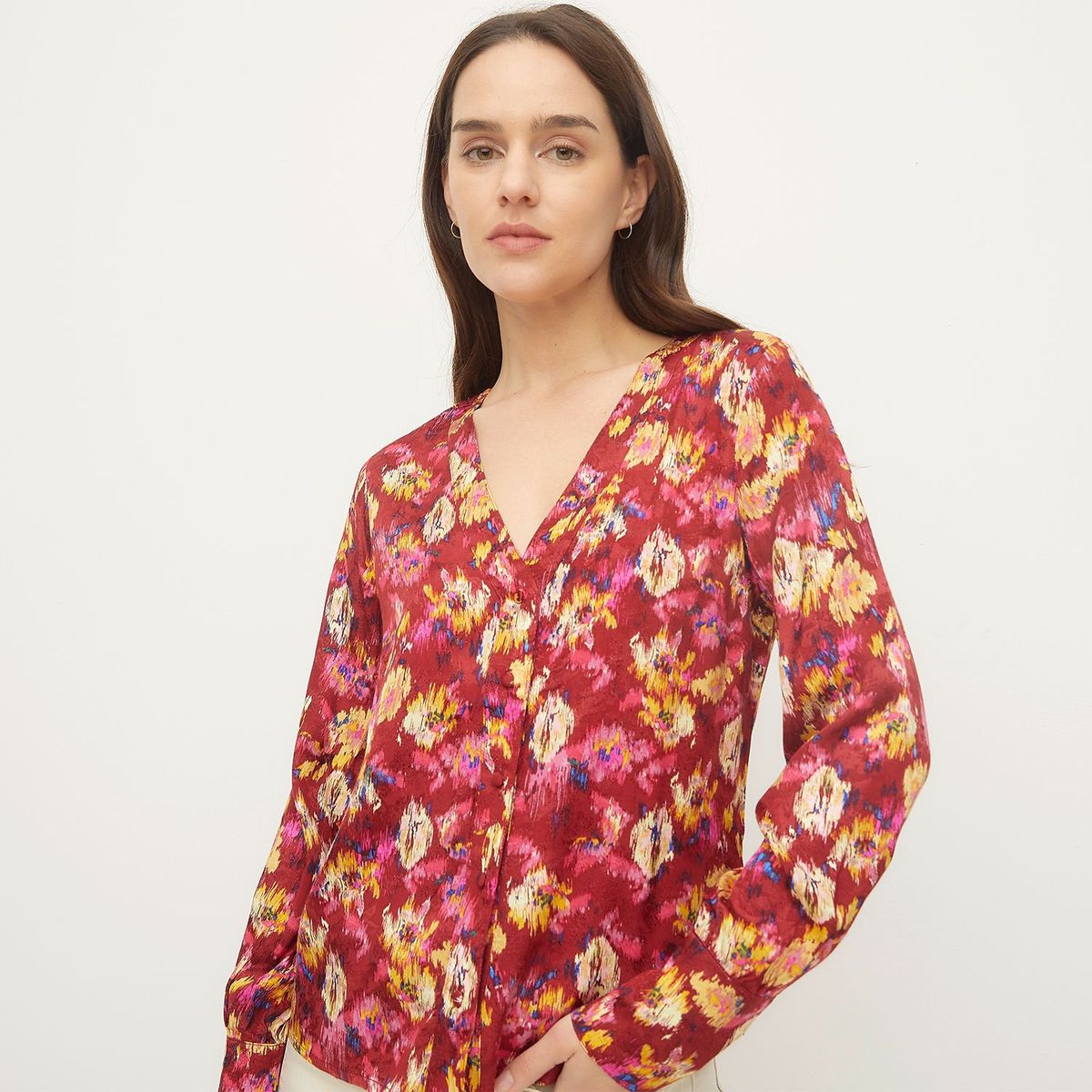 ELLE - Blusa Casual Mujer Elle