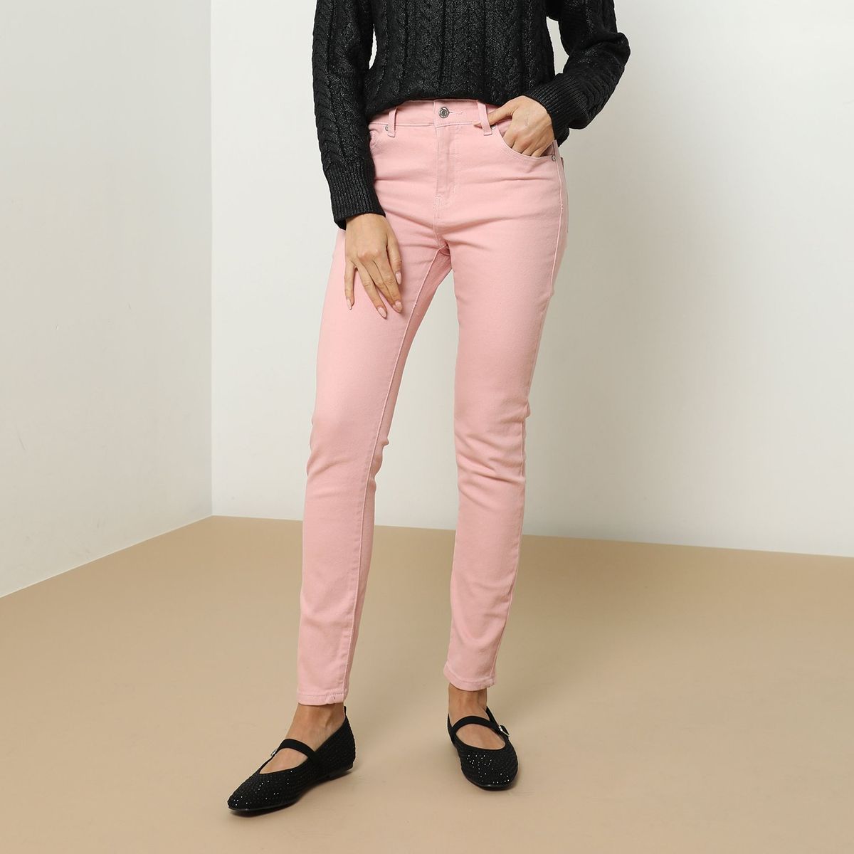 UNIVERSITY CLUB - Jean Recto Algodón Mujer University Club