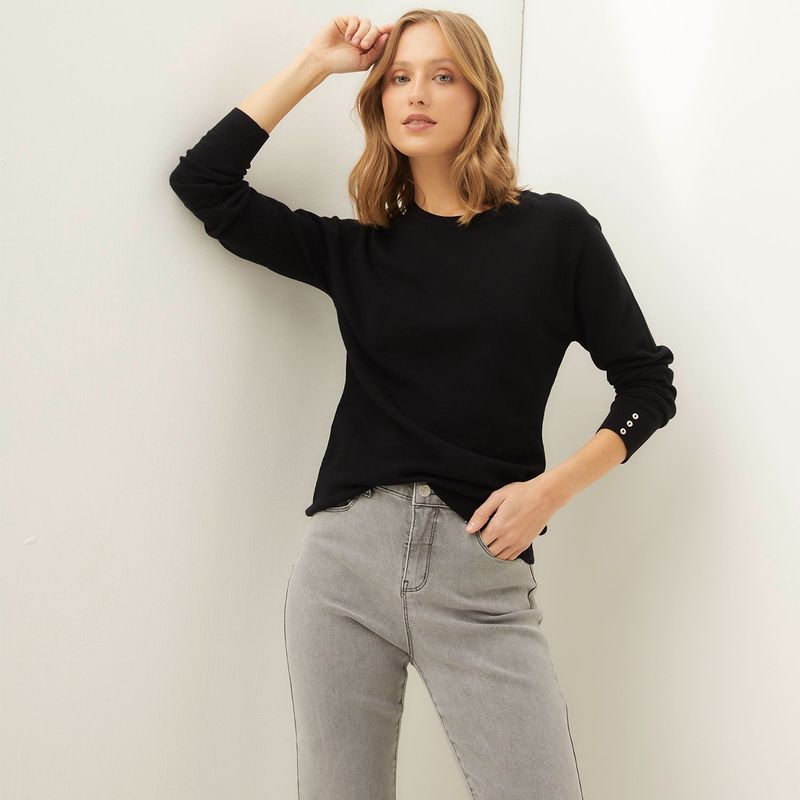 UNIVERSITY CLUB - Chompa Algodón Mujer University Club