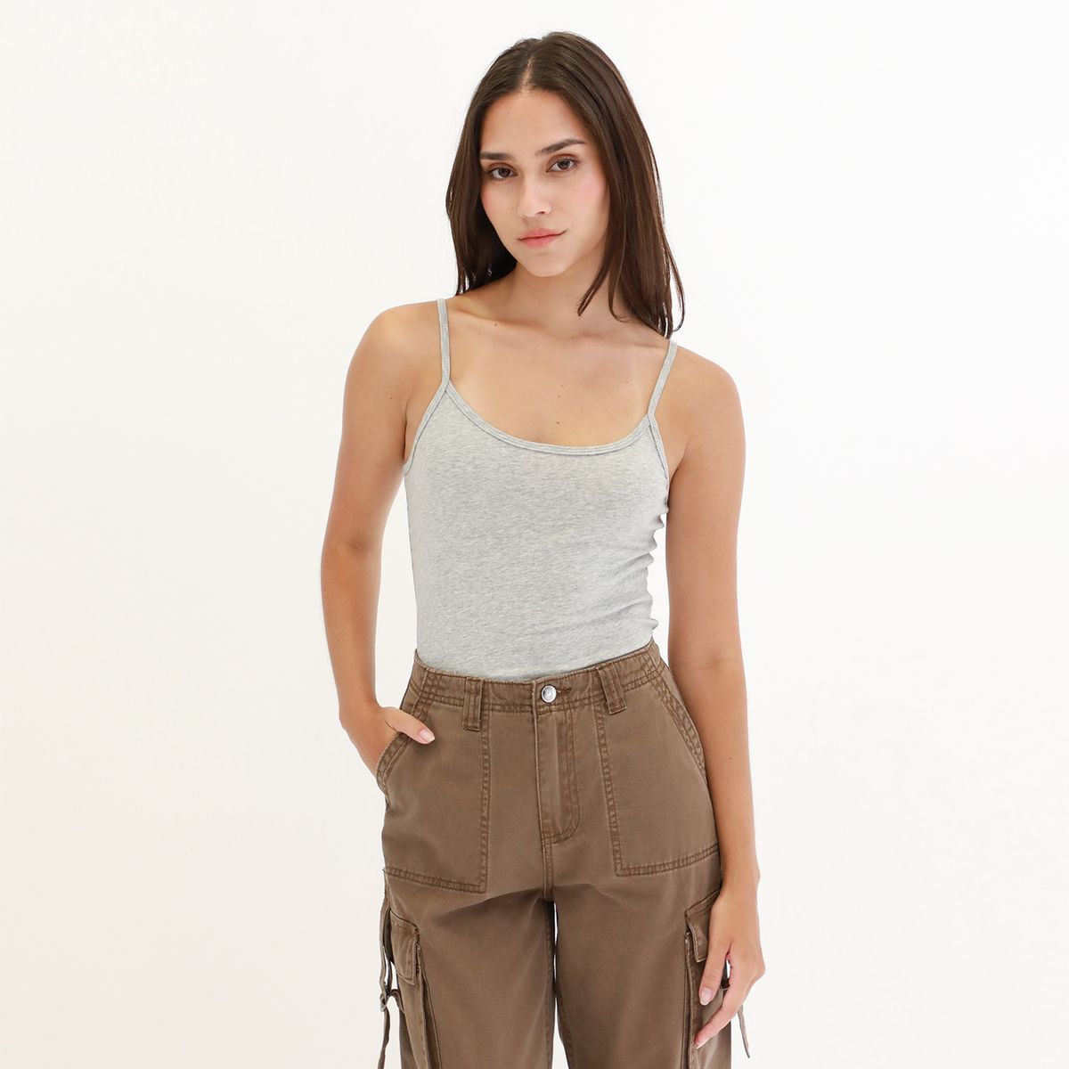 SYBILLA - Top Sin Mangas Algodón Mujer Sybilla