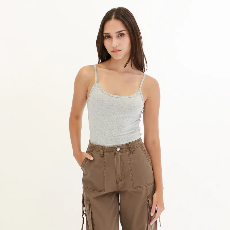 SYBILLA - Top Sin Mangas Algodón Mujer Sybilla