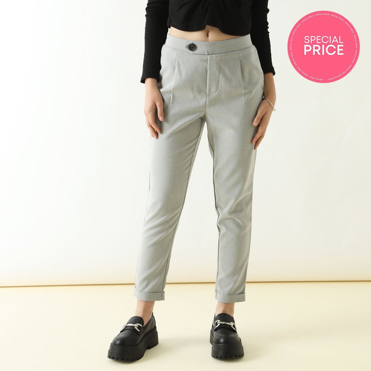 SYBILLA - Pantalón Casual Mujer Sybilla