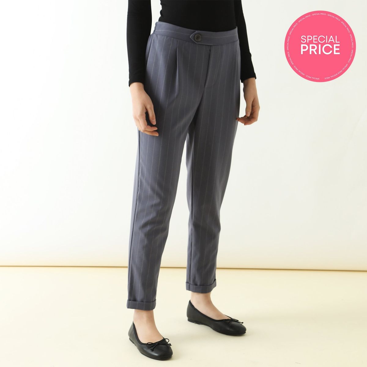 SYBILLA - Pantalón Casual Mujer Sybilla