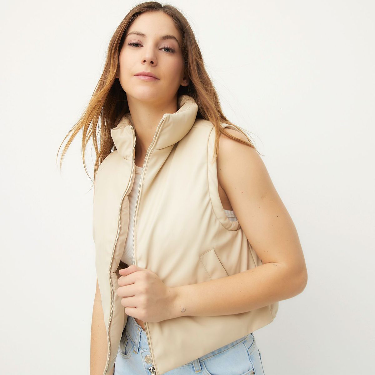 SYBILLA - Chaleco Casual Mujer Sybilla