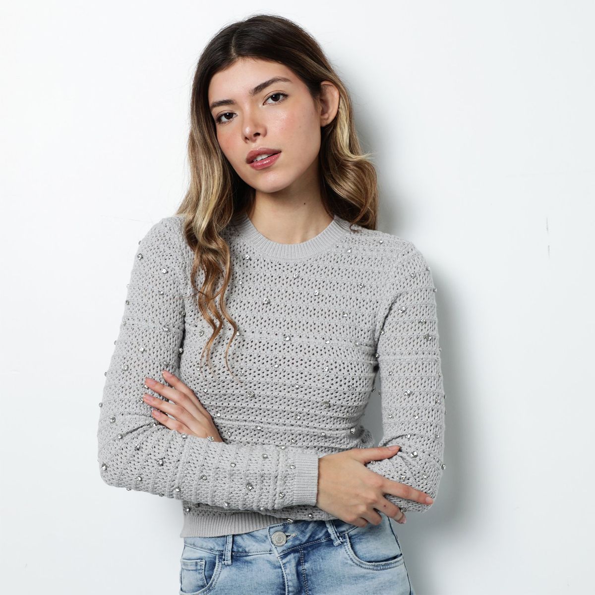 MOSSIMO - Chompa Casual Mujer Mossimo