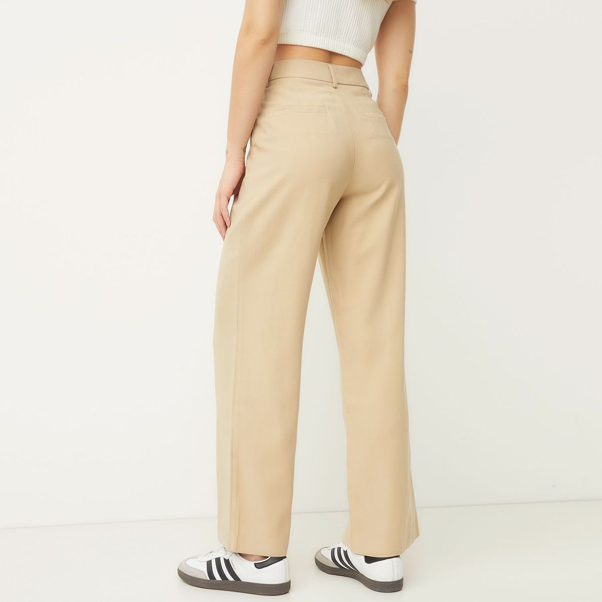 SYBILLA - Pantalón Wide Leg Mujer Sybilla