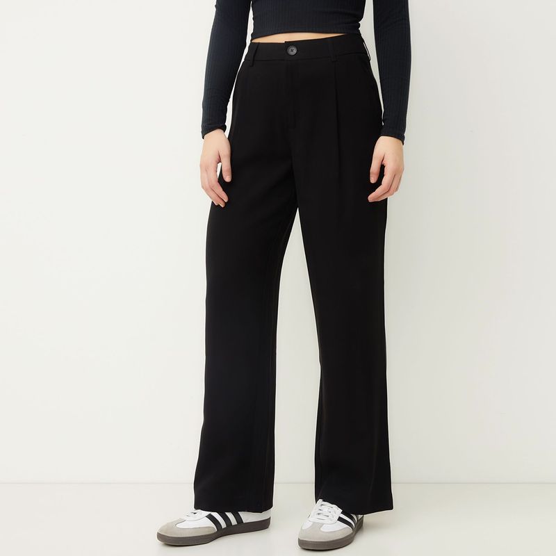 SYBILLA - Pantalón Wide Leg Mujer Sybilla