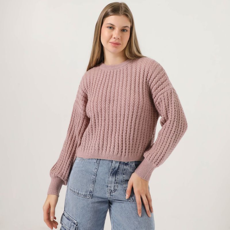 SYBILLA - Chompa Casual Mujer Sybilla