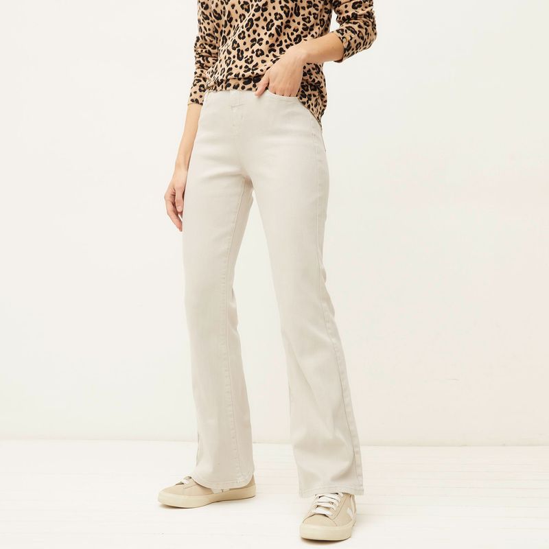 UNIVERSITY CLUB - Jean Flare Algodón Mujer University Club